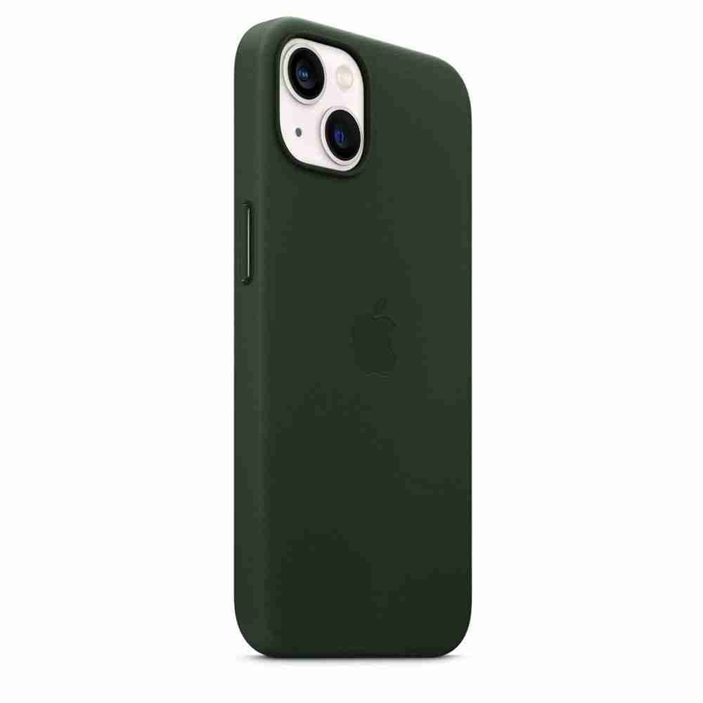 Husa iPhone 13 Apple cu MagSafe , Piele - Sequoia Green