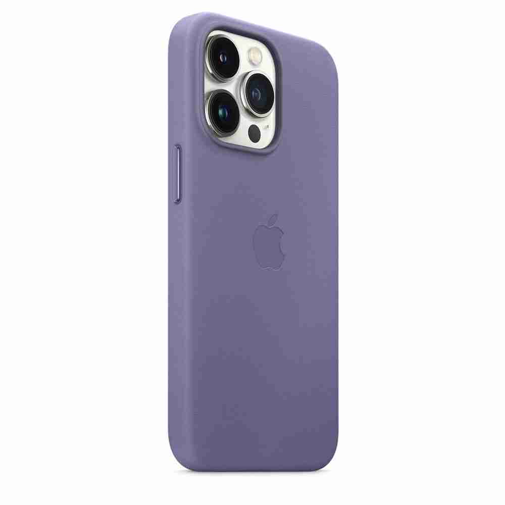 Husa iPhone 13 Pro Apple cu MagSafe , Piele - Culoare Wisteria